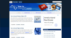 Desktop Screenshot of converthowto.net